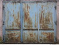 Photo Texture of Doors Metal 0020